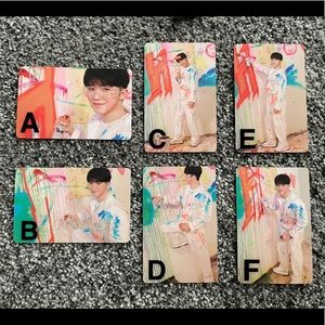 SEVENTEEN PHOTO CARDS (WOOZI) FACE THE SUN